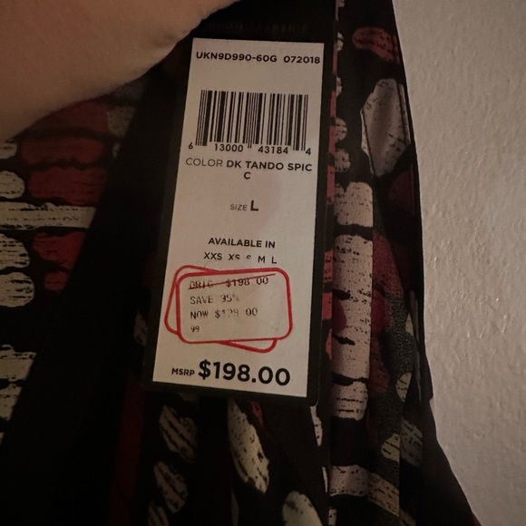 BCBGMAXAZRIA Romper with pockets size Large - Picture 5 of 6